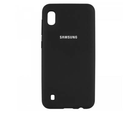 Чехол для Samsung Galaxy M10 Silicone Cover Black