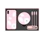 Чехол+подарочный набор Nillkin iPhone XS MAX Fancy 3 в 1 Pink