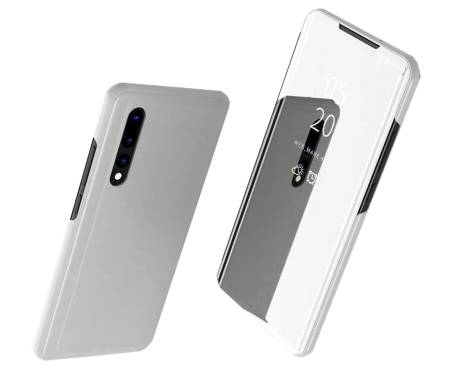 Чехол-книжка для Xiaomi Redmi Note 8 Silver