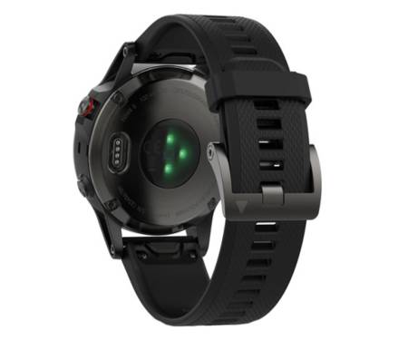 Смарт-часы Garmin Fenix 5x Slate Gray Sapphire With Black Band (010-01733-00)