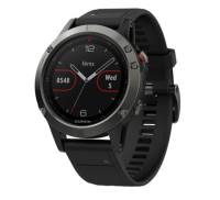 Смарт-часы Garmin Fenix 5x Slate Gray Sapphire With Black Band (010-01733-00)