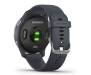 Смарт-часы Garmin Venu Silver Stainless Steel Bezel w. Granite Blue and Silicone B. (010-02173-01)