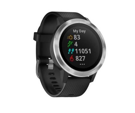 Смарт-часы Garmin Vivoactive 3 Black/Stainless Steel (010-01769-00)