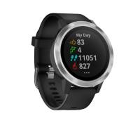 Смарт-часы Garmin Vivoactive 3 Black/Stainless Steel (010-01769-00)