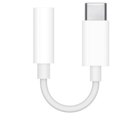 Аудио переходник Apple USB-C to 3.5 mm Headphone Jack Adapter (MU7E2)