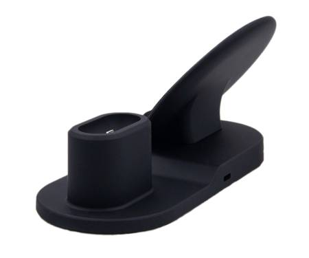 Беспроводная зарядная станция Sonder 3 в 1 Qi Wireless Fast Charging Black
