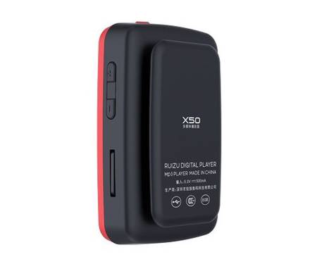 MP3 плеер Ruizu X50 8Gb Red Bluetooth 4.0