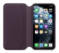 Чехол для Apple iPhone 11 Pro Leather Folio Aubergine (MX072)