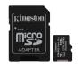Карта памяти Kingston 128 GB microSDXC Class 10 UHS-I Canvas Select Plus + SD Adapter SDCS2/128GB