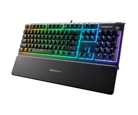 Клавиатура SteelSeries Apex 3 (64795)