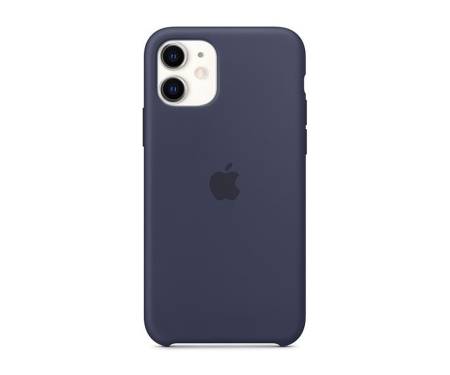 Чехол для Apple iPhone 11 Silicone Case Dark Blue Copy