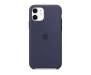 Чехол для Apple iPhone 11 Silicone Case Dark Blue Copy