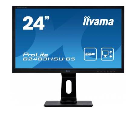 Монитор iiyama B2483HSU-B5 0