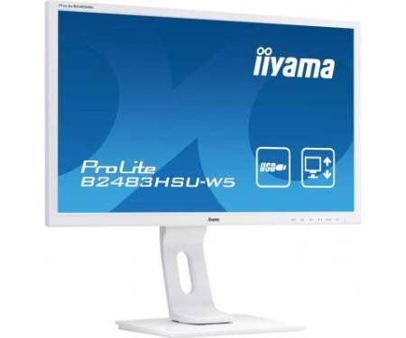 Монитор iiyama B2483HSU-W5 1