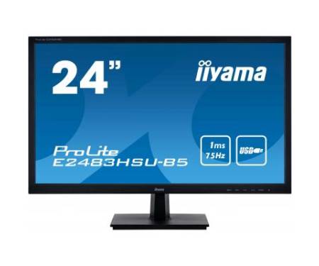 Монитор iiyama E2483HSU-B5 0