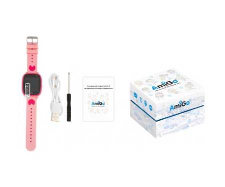 Смарт-часы AmiGo GO001 iP67 Pink 11