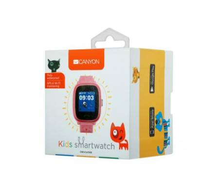 Смарт-часы CANYON CNE-KW51RR Kids smartwatch GPS Pink (CNE-KW51RR) 3