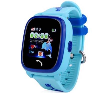 Смарт-часы UWatch DF25 Kids waterproof smart watch Blue (F_52338) 0