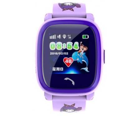 Смарт-часы UWatch DF25 Kids waterproof smart watch Purple (F_52339) 1