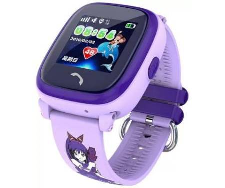 Смарт-часы UWatch DF25 Kids waterproof smart watch Purple (F_52339) 4