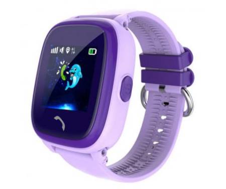 Смарт-часы UWatch DF25 Kids waterproof smart watch Purple (F_52339) 0