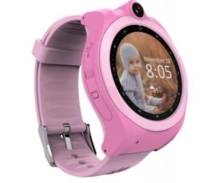 Смарт-часы UWatch Q610 Kid wifi gps smart watch Pink (F_52919) 1