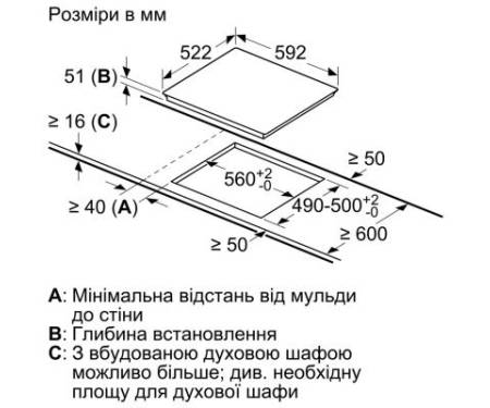 Варочная поверхность BOSCH PUF612FC5E 4