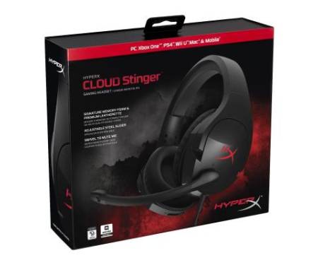 Наушники HyperX Cloud Stinger Gaming Headset Black (HX-HSCS-BK/EM / HX-HSCS-BK/EE) 6