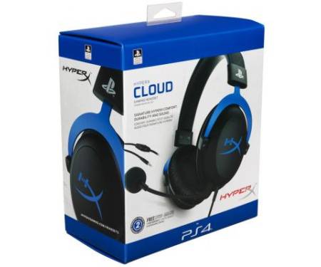 Наушники HyperX Cloud for PS4 Black/Blue (HX-HSCLS-BL/EM) 4