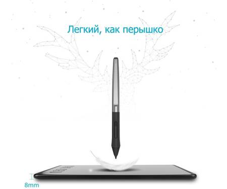 Графический планшет Huion H640P + перчатка