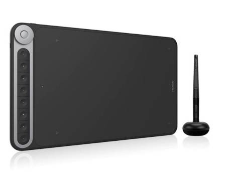 Графический планшет Huion Inspiroy Dial Q620M + перчатка