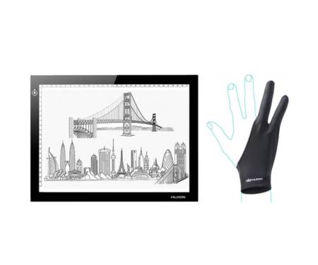 Графический планшет Huion L4S + перчатка
