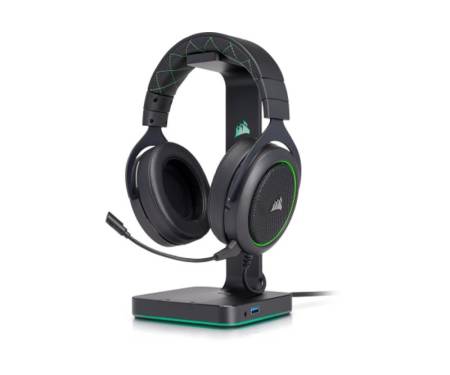 Гарнитура Corsair HS50 Black/Green (CA-9011171-EU)