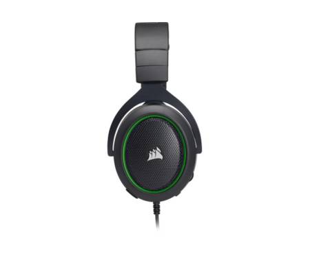 Гарнитура Corsair HS50 Black/Green (CA-9011171-EU)