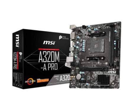Материнская плата MSI A320M-A PRO