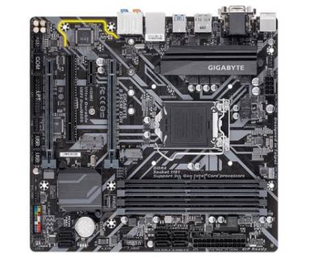 Материнская плата GIGABYTE B365M D3H