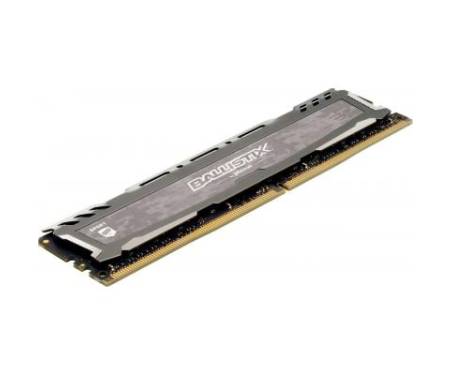 Модуль памяти для компьютера DDR4 8GB 3200 MHz Ballistix Sport Gray MICRON (BLS8G4D32AESBK)