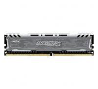 Модуль памяти для компьютера DDR4 8GB 3200 MHz Ballistix Sport Gray MICRON (BLS8G4D32AESBK)