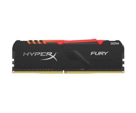 Модуль памяти для компьютера DDR4 16GB (2x8GB) 3200 MHz HyperX FURY RGB Kingston (HX432C16FB3AK2/16)