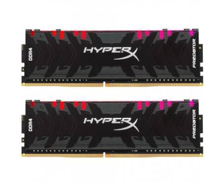 Модуль памяти для компьютера DDR4 32GB (2x16GB) 3200 MHz HyperX Predator RGB Kingston (HX432C16PB3AK2/32)