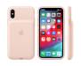 Чехол для Apple iPhone XS Smart Battery Case Pink Sand (MVQP2) 3