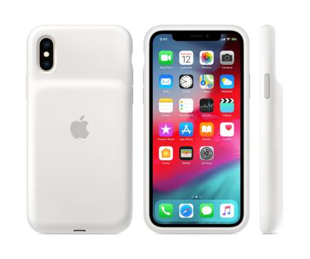 Чехол для Apple iPhone XS Smart Battery Case White (MRXL2)