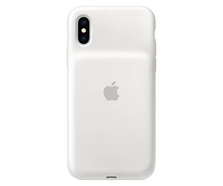Чехол для Apple iPhone XS Smart Battery Case White (MRXL2)