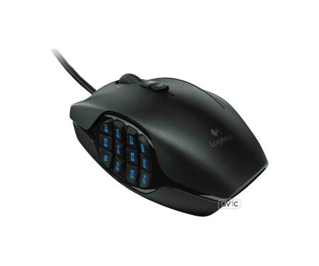 Logitech G600 MMO Gaming Mouse Black (910-003623)