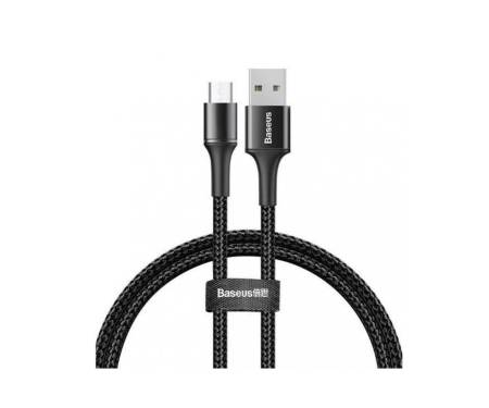 Кабель Baseus Halo Data Micro USB 3A (1m) Black