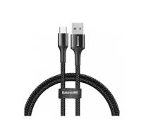 Кабель Baseus Halo Data Micro USB 3A (1m) Black