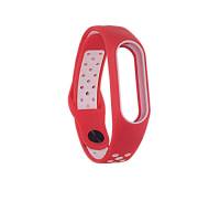 Ремешок для Xiaomi Mi Band 3/4 Sport Nike Red White