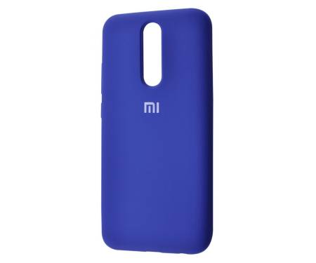 Чехол для Xiaomi Redmi 8 Silicone Cover Blue