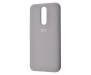 Чехол для Xiaomi Redmi 8 Silicone Cover Gray