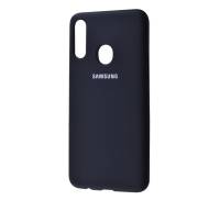 Чехол для Samsung Galaxy A20s Silicone Cover Black